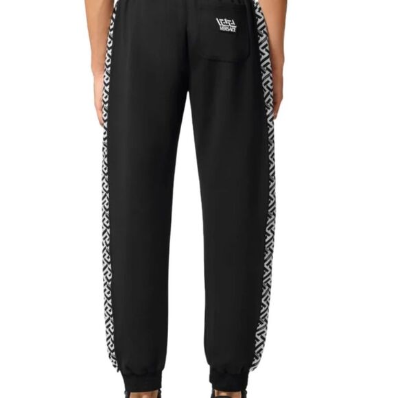 VERSACE Greca Signature Accent Gym Sweatpants $625 - Picture 2 of 8